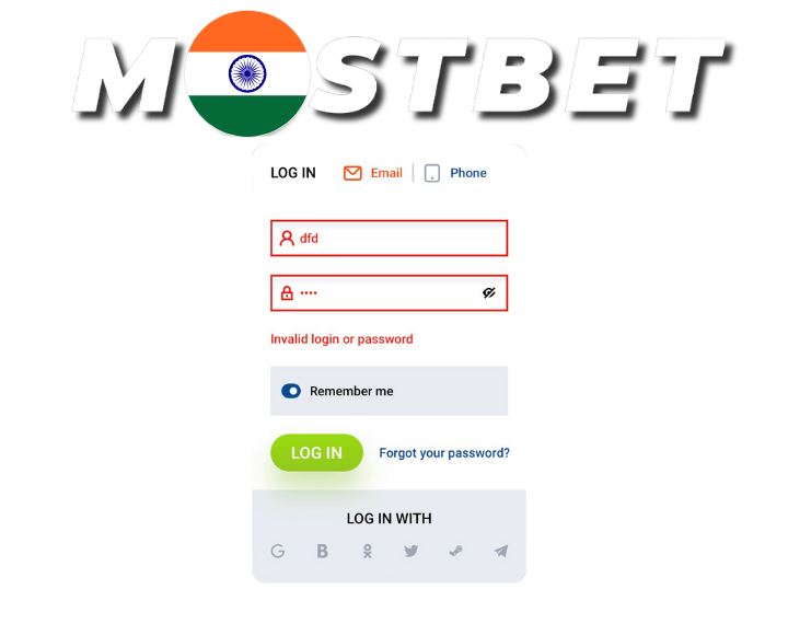 Incorrect Login Credentials