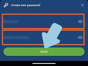 Mostbet Password Recovery Step 4 — Set New Password