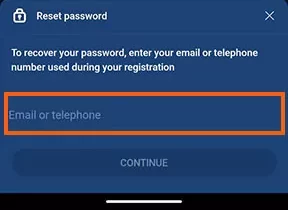 Mostbet Password Recovery Step 2 — Choose Method